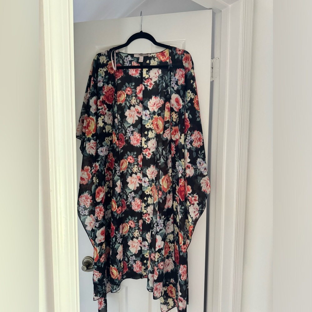 Colorful flower caftan